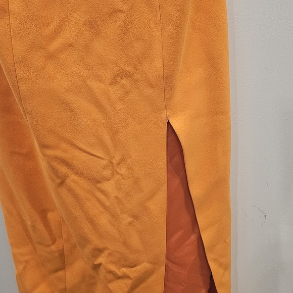 Bardot Orange Strapless Dress - Picture 5 of 5